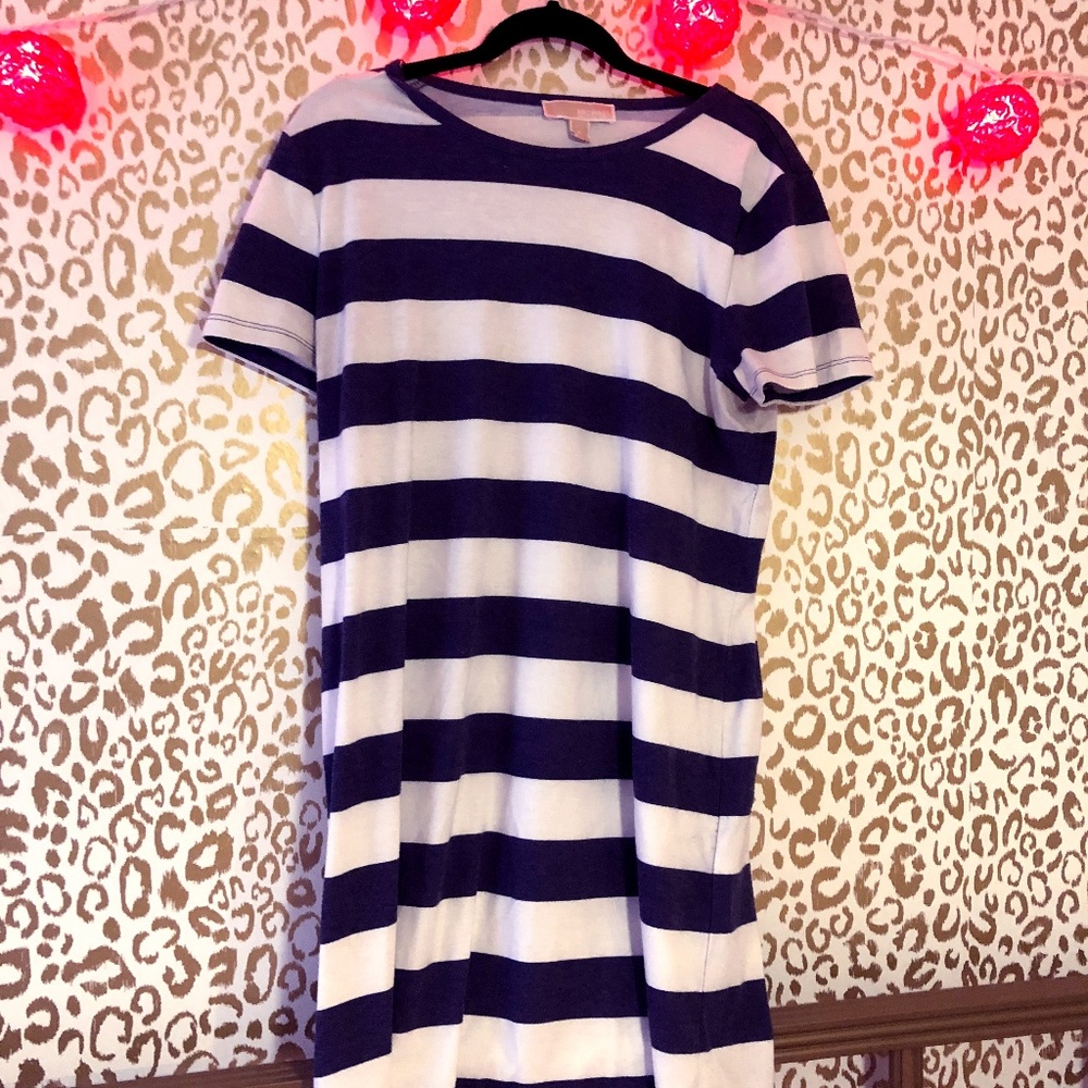 MICHAEL Michael Kors Striped Tunic Size XL